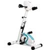 MYRTFK Pedaliera elettrica per Anziani, attrezzo per l'allenamento fitness indoor regolabile in altezza, cyclette per fisioterapia di braccia, gambe e ginocchia con monitor