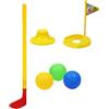 Generic Set da golf giocattolo per bambini - Set di giocattoli da golf per ragazzi,Set di giocattoli interazione genitore-bambino, prato per bambini, giardino, cortile