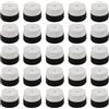 EVWGNPQRV Nastro per impugnatura da racchetta, Nastro overgrip con impugnatura for racchetta da tennis, bianco/nero/multicolore, 10/25/60 pezzi(White 25pcs)