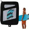 Genérico Portaoggetti per pinne da surf, organizer per pinne da surf, da viaggio, portatile, di grande capacità, impermeabile