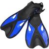 Generico Pinne for adulti con fibbie regolabili e talloni aperti progettate for lo snorkeling(Black1,ML-XL(9-11))