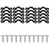 YTFEEHCX 6-20PCS Canoa Pinze Pad in Nylon Occhio Punto di Ancoraggio Strumento Marine Barche Sport Acquatici Surf Deck Rigging Kit Accessori for(20pcs)