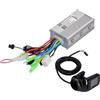 CaFfen Centralina Monopattino Elettrico 6. 0V 250W / 350W Controller motore brushless bici elettrico con display Electric Bicycle Scooter E-Bike Parts Facile da installare