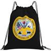 Generic Zaino con Coulisse U.S. Veteran Sacca da Palestra Leggero Drawstring Backpack Resistente Sacchetta Sportiva per Scuola Spiaggia Vacanze