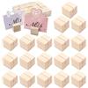 Vulevirtue 20 Pezzi Supporto Numero Posto Segnaposti Da Tavolo Segnaposto Legno Tavolo Come Supporto Per Fotografie, Carte, Numero Di Posto, Porta-menù, Per Ristoranti, Matrimoni, Banchetti, Celebrazioni