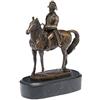 aubaho Statuetta napoleone a Cavallo Scultura in Bronzo Stile Antico