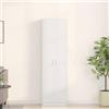 Lumanois Guardaroba con Porta Bianco 55 x 25 x 189 cm Legno Multistrato,Mobili,Armadietti e portaoggetti,Armadi,33.8kg-3334008