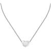 Morellato Collana Donna in Acciaio, Cristalli, Collezione DROPS, Cuore, Idee Regalo Donna - SCZ1415
