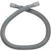 Fackelmann Canna di svuotamento stoviglie e Lava Biancheria, plastica, Grigio, 150 x 3 x 1,5 cm