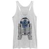 Star Wars Donna Decorativo R2d2, Bianco Erica, S