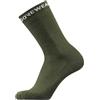 GORE WEAR Essential Merino Socks, Socks Unisex - Adulto, Verde Utilitario, 35-37
