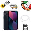 Apple NUOVO Apple iPhone 13 mini - 256GB - Mezzanotte (Sbloccato)✔️Garanzia 24 MESI