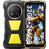 Blackview ROCK 2 Pro 5G AI Rugged Smartphone 32GB+256GB 15000mAh Telefono NFC