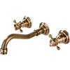 XJTNLB Rubinetto a Muro per Lavabo Bagno Asa en Cruz Miscelatore Lavabo Bagno Rubinetteria Bagno Antico
