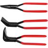 Frdhee Set di 3 pinze piegate per lamiera, 45°, 90°, 180°, pinza piegata, pinza per lamiera, idraulica, pinza piegata per auto (22 mm)