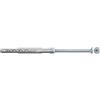Fischer Tasselli prolungati SXRL 8x160 T (50 Tasselli, 50 viti), per: facciate, controsoffitti e sottostrutture per tetti in legno e metallo, cornici in legno, serramenti e finestre, 540118
