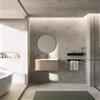 DEGHI Mobile bagno sospeso 80 cm con cassetto frassino mary e lavabo - Roxas