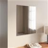 DEGHI Specchio 60x80 cm reversibile con cornice champagne - Talas