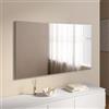 DEGHI Specchio 70x120 cm reversibile con cornice spazzolato - Talas