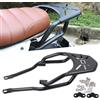 DFFMQSJ Portapacchi Posteriore Moto Portapacchi Portarichi, Supporto Topbox Staffa Portapacchi Posteriore Estensione Porta Mensola Accessori Compatibile con Super SOCO TC/SOCO TS MAX