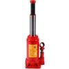 Wakects Martinetto idraulico rosso, 5 tonnellate, martinetto spesso, piastra in acciaio, utilizzato per cric roulotte, camion, transp