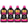 Generico Luxury Pavimenti e Superfici Nota Rosa, Detergente Concentrato per Pavimenti e Superfici, Sgrassante Igienizzante, Profumo Intenso e Lunga Durata, Made in Italy - 4 Unita da 1,25 L