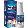 yakermur liquido per pelle, medicazione liquida per ferite, colla per pelle, bendaggio spray trasparente per tagli e raschiature medicazione rapida impermeabile