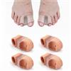 AAFGVC Solevia Correttore Alluce Valgo, Alluce Valgo Correttore Unisex, Separatore Alluce Valgo Morbido e Compatto, Distanziatore per Dita dei Piedi per Lavoro, Sport e Relax (Due,Taglia L)