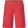 Kaikkialla Valkama W - pantaloni corti trekking - donna, Red