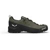 Salewa Wildfire Leather 2 GTX M - scarpe da trekking - uomo, Green/Black