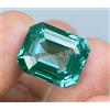 Naturale Grandidierite 20.60 KT Green-Blueish Smeraldo Certificato Loose Gemma