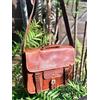 Fatto a mano Originale pelle Vintage Borsa Uomo Tracolla 22 " Laptop Bag Valigetta