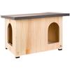 Ferplast Clickò 80 canile in legno per cani