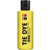 Marabu TIE DYE INK 17300004019 - Colore batik giallo, 80 ml a base d'acqua, vegano, per tessuti chiari, fino al 20% di fibre sintetiche