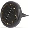 GRUNDIG Solar groundspot With 8 LED Waterproof - Black