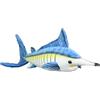 Lilizzhoumax Pesce Peluche 48cm/19", Simulazione Pesce Marlin, Giocattolo Animale Marino Morbido