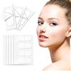 LFWZRY 120 Pezzi Cerotti Lifting Viso Tiranti, Instant Face Lifting Tape Adesivi, Adesivi Make up Antirughe ideale per Occhi Occhiaie Borse Doppio mento e Fronte, Invisible Adesivo Per Il Lifting Facciale