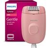 Philips Epilatore Serie 2000, epilatore con cavo per gambe e corpo, dispositivo di depilazione per donne, modello BRE227/00