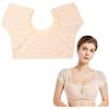 BIKPRST Sudore Ascelle Assorbenti Ascellari Cotone Sotto Ascelle Gilet Antisudore Pizzo Maglia Traspirante Asciugatura Rapida Maniche Corte Pastiglie per Sudore Ascellare Donna