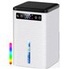 Aetherium Deumidificatore Casa Muffa, 2500ML, 30dB Ultra Silenzioso, Deumidificatore Portatile per Casa, Ufficio, Bagno, Armadio, Spegnimento Automatico, Timer 2-12 Ore, Dehumidifier con Luce LED, 650ml/24H