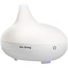 Innoliving INN-760 Diffusore di Aroma ad Ultrasuoni con Capacità 80ml, Raggio d'Azione 10-20m², Flusso Nebulizzazione 13ml/h, Modalità Multi Colour, Alimentazione USB