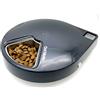 Closer Pets C500 - Mangiatoia automatica per 5 pasti, con ciotole in acciaio inox, timer digitale e due confezioni di ghiaccio, per cibo umido e secco, ciotole fino a 330 g ciascuna, colore: grigio