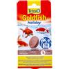 Tetra Goldfish Holiday - Cibo festivo per tutti i pesci rossi, alimentazione sana fino a 14 giorni, 2 X 12 g di blocco alimentare gel