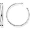 Thomas Sabo Orecchini a Cerchio da Donna in Argento Sterling 925, CR641-001-21