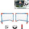 Lexibook Aerofoot, Disco da Calcio Hovercraft, 2 Porte, Pompa e Pallone Gonfiabile Inclusi, scivola Facilmente, Veloce e dinamico, Effetti Luminosi, Bordi in Schiuma Antiurto, Ricaricabile, JG981LXB