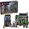 LEGO Harry Potter Negozi di Magia di Notturn Alley - Giocattolo in Miniatura con 8 Minifigure e Patronus da Collezione - Decorazione Cameretta - Regalo per Bambine e Bambini da 8 Anni in su - 76471