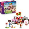 LEGO Friends Furgone delle Pizze Giocattolo - Gioco di Ruolo con 2 Mini Bamboline, Cane, Accessori e Cibo - Idea Regalo di Compleanno per Bambine da 6 Anni in su - 42694