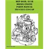 MEP 805B / 815B Diesel Engine Repair Parts Manual TM 9-2815-259-24P (Tascabile)