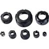 OZLIYY 2 pz Precisione Primavera Pinza Dado ER8 ER11 ER16 ER20 ER25 ER32 ER40 Strumenti di Serraggio for Fresatura CNC Macchina for Incidere Er11(ER16-M NUT)
