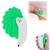 EHOTER Spatola multiuso 9 in 1, spatola pieghevole e applicatore sigillante con bordi raschianti, strumento pieghevole per cuciture lisce con diverse testine e angoli per porte e finestre (verde)
